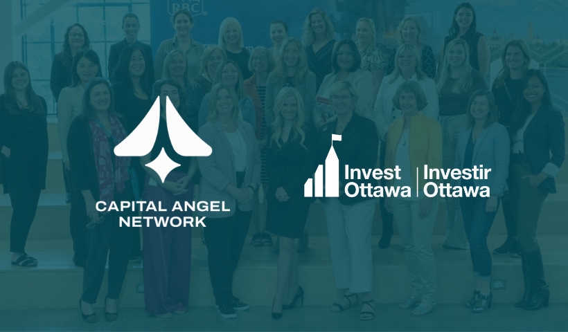Capital Angel Network and Invest Ottawa logos